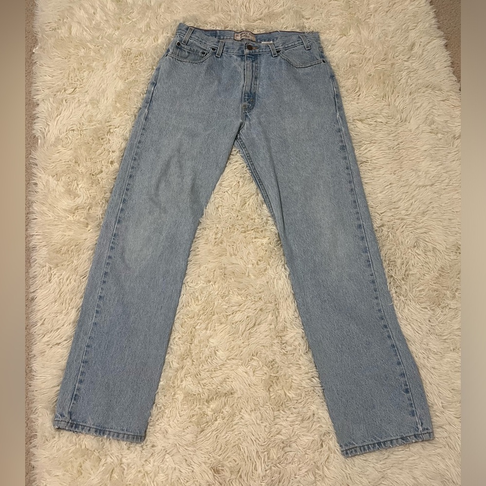 Levi Strauss Regular Fit Light Wash Jeans